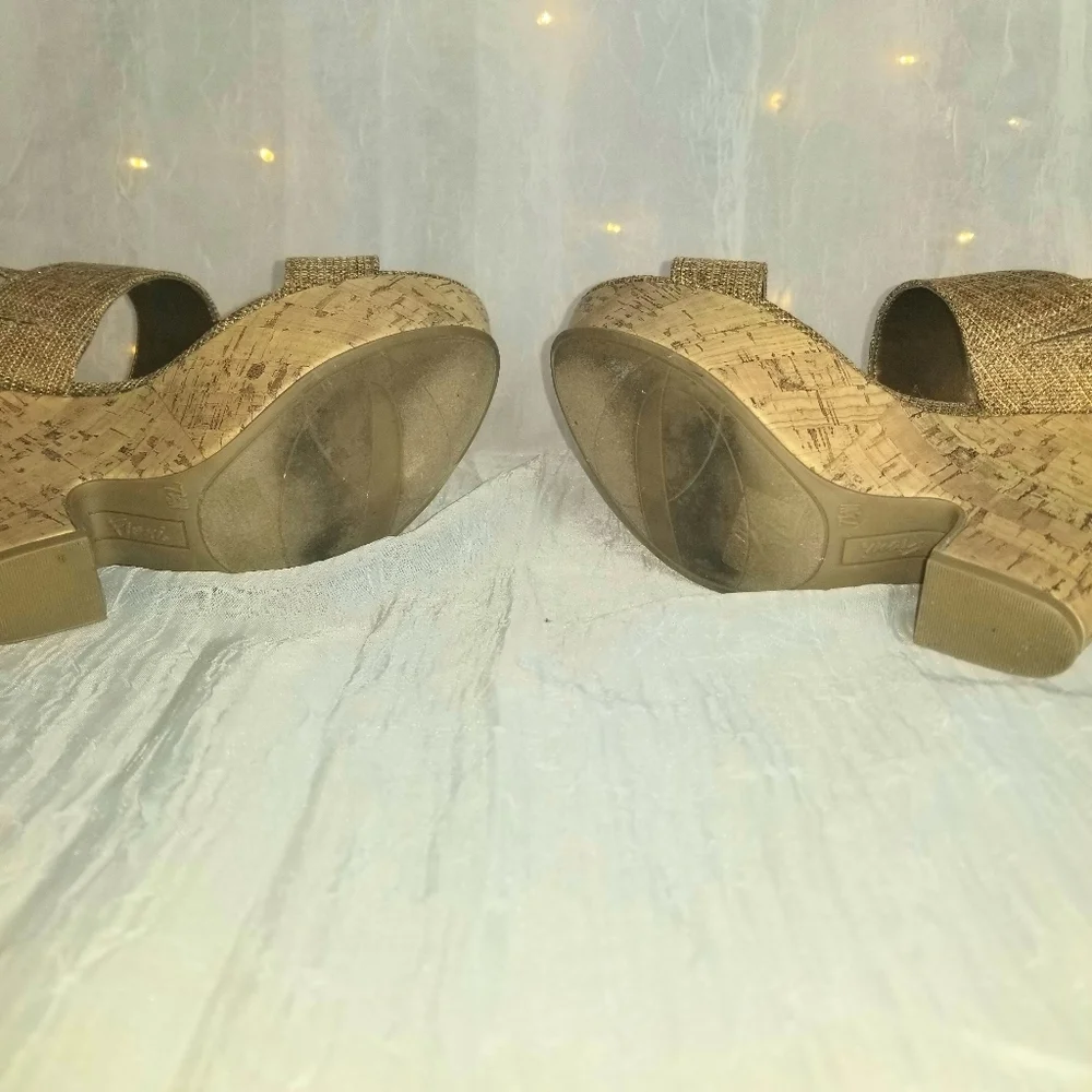 FIONI Clothing shimmery burlap